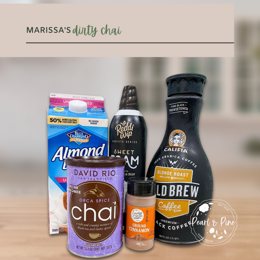 Marissa's Dirty Chai Latte