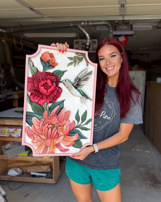 Hummingbird Floral