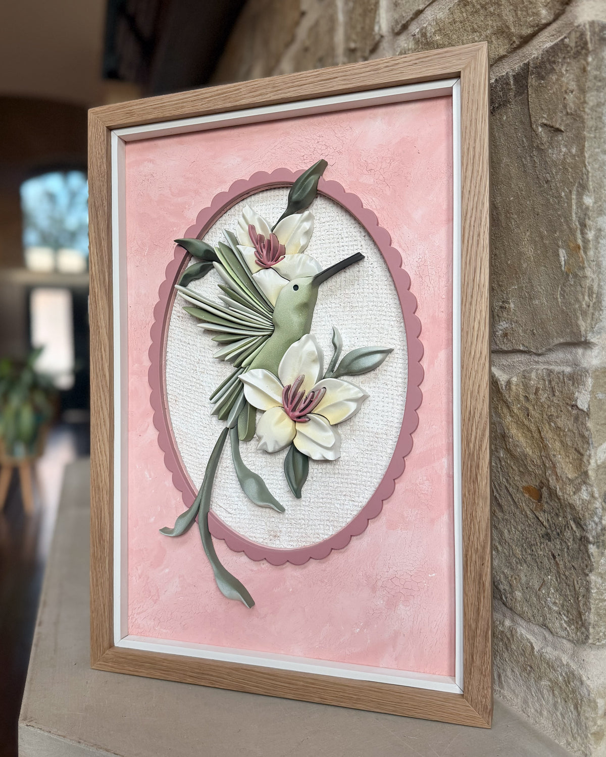 Scalloped Hummingbird Floral