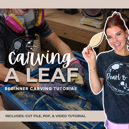 Carving a Leaf: Beginner Carving Tutorial